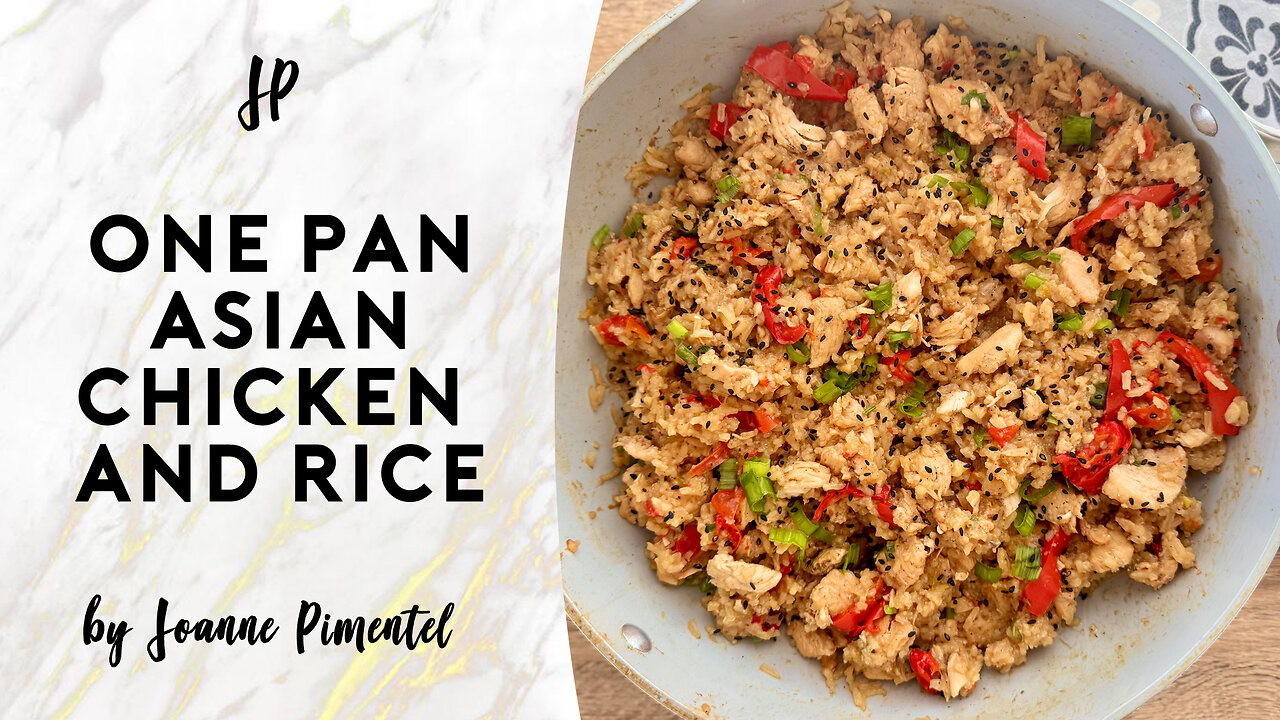 ONE PAN ASIAN CHICKEN AND RICE