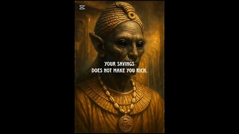 your savings doesn't make you rich