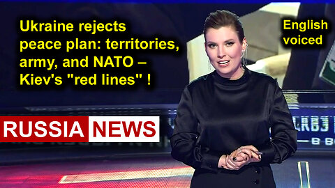 Ukraine rejects peace plan: territories, army, and NATO – Kiev's "red lines"!