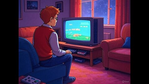 CRT Game Capture Testing | Let's play some games