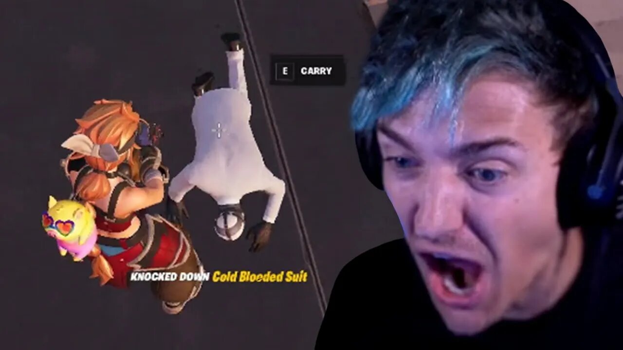 Ninja Completely LOSES It After Running Into An NPC...