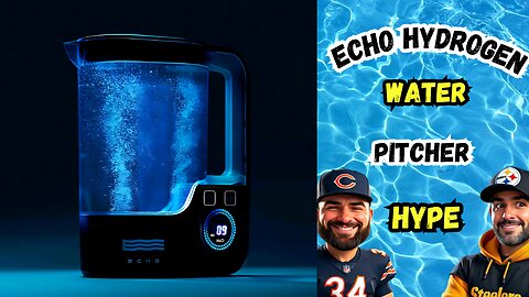 Discover the Power of the Echo Hydrogen Water Pitcher Bio Hack!
