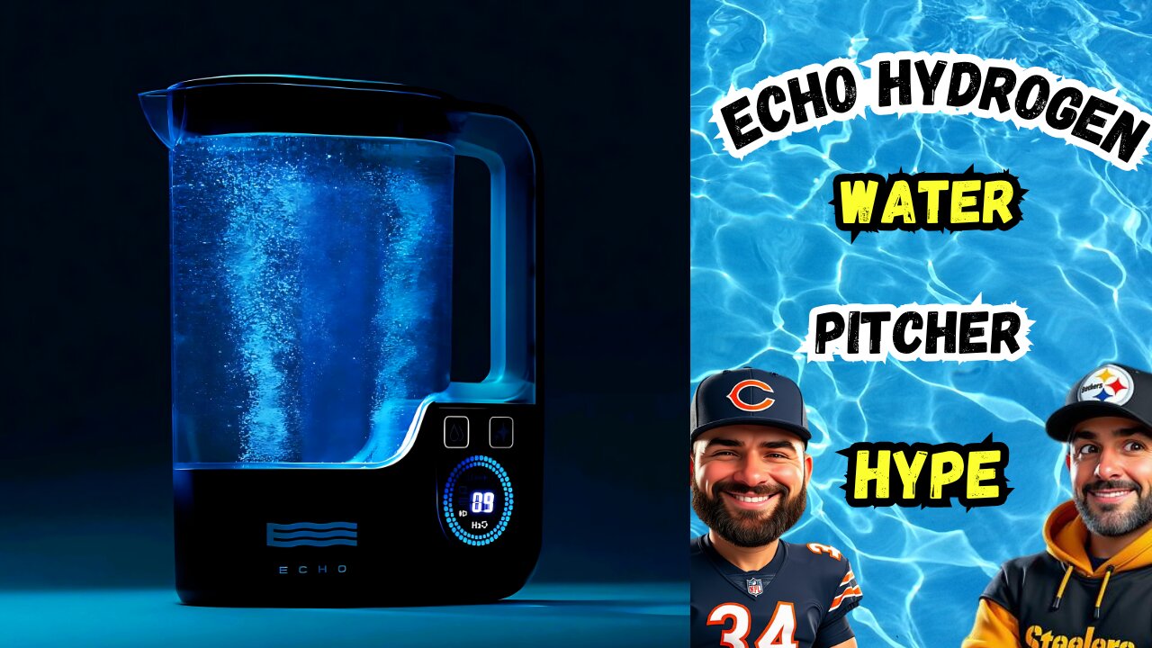 Discover the Power of the Echo Hydrogen Water Pitcher Bio Hack!