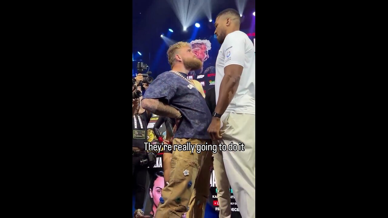 ANTHONY JOSHUA VS JAKE PAUL SHOCKING KO ENERGY! 😱🔥🥊
