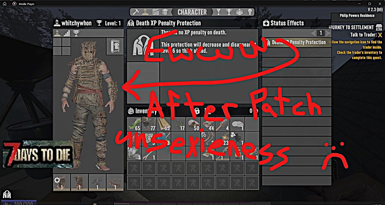 7D2D Patch took my Toon