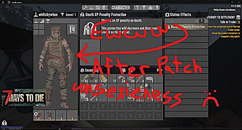 7D2D Patch took my Toon