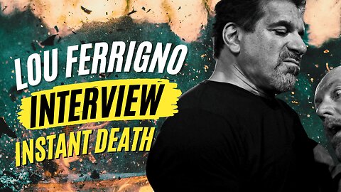Lou Ferrigno | Instant Death / Rage Interview | MCU | Ara Paiaya Film
