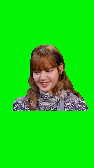 Lisa Eating on Hot Ones | Green Screen #lisablackpink #lisa #blackpink #kpop #hotones