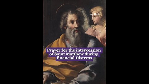 FINANCIAL TROUBLES? TRY THIS POWERFUL PRAYER TO SAINT MATTHEW, PATRON OF FINANCES #truth #jesus #mar