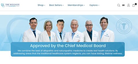 Eric Bolling on The Chief Medical Board at The Wellness Company: Great Doctors, Products, and Care
