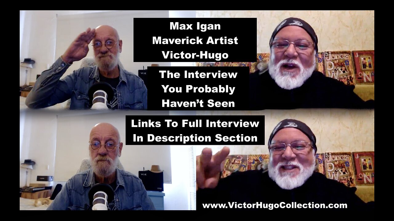 Max Igan Victor Hugo Modern Art Music Movement The Art Of Podcasting During The Apocalypse
