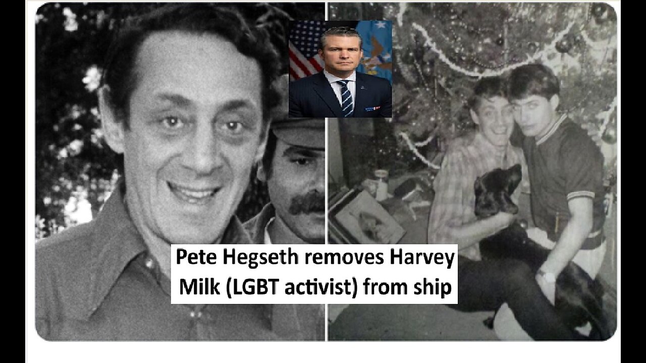 Pete Hegseth renames US Navy ship named after Harvey Milk, LGBT figure who allegedly abused children