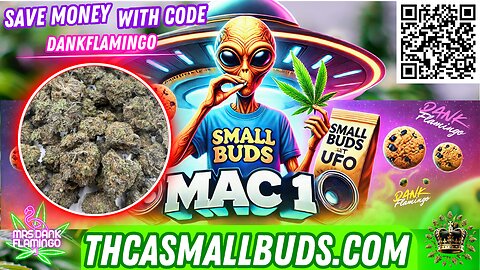Blazing Up Mac 1 from THCA Small Buds with Mrs Dank Flamingo!