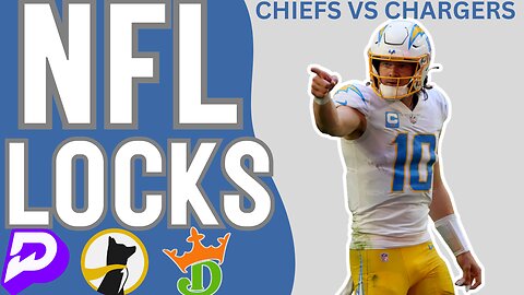 NFL /CFB FRIDAY - CHIEFS VS CHARGERS - TOP PLAYER PROPS - TOP PICKS