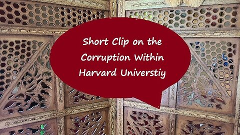Harvard's major corruption