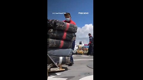 💥The Coast Guard just offloaded over 76 THOUSAND pounds of illegal drugs in Florida