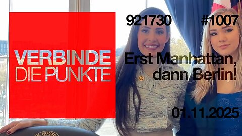 Verbinde die Punkte #1007 - Erst Manhattan, dann Berlin! (921730 / 01.11.2025)