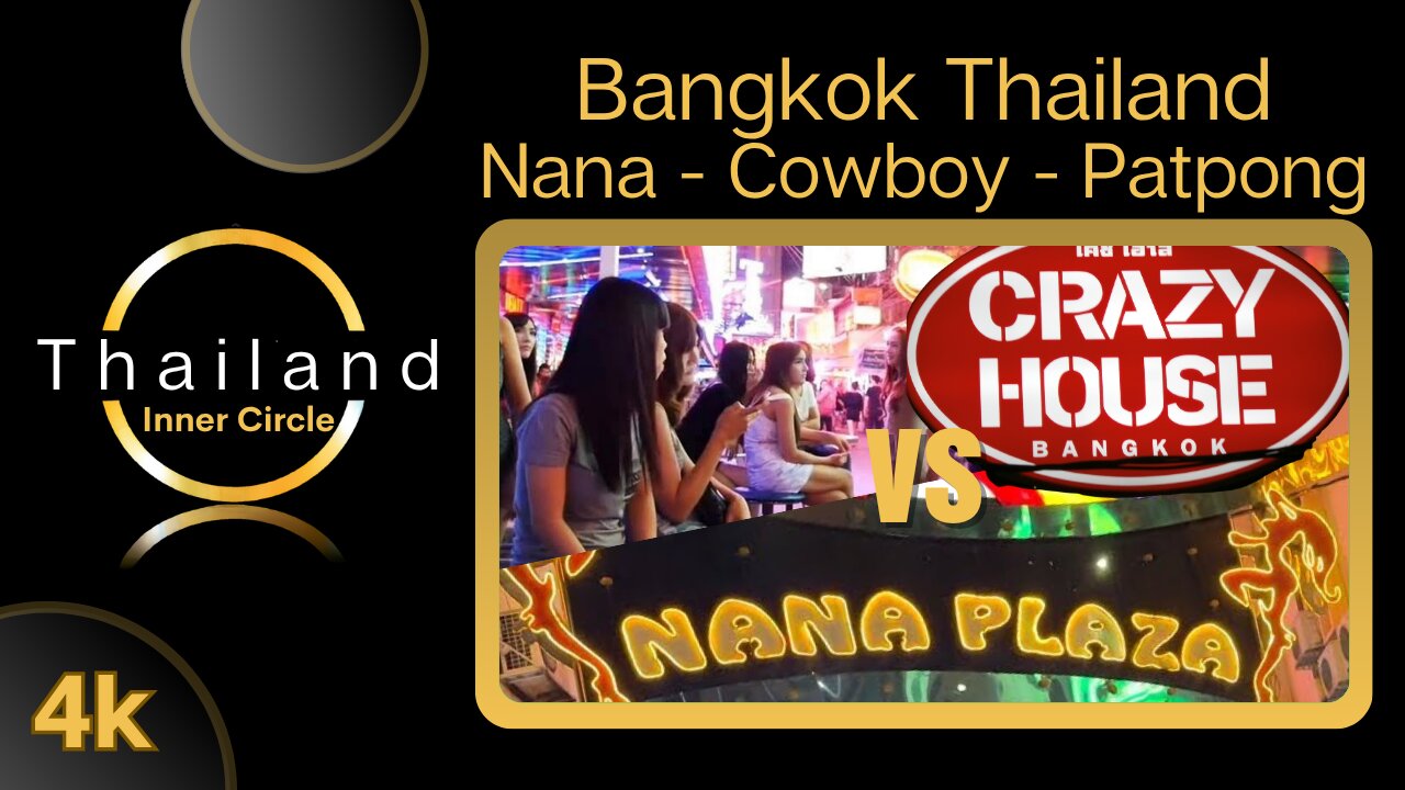 4K Bangkok Thailand - Comparing 3 Entertainment Areas | Walk And Talk