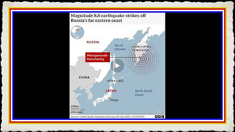 ALERT HUGE TSUNMI WARNING CAUSED BY 8.8 QUAKE