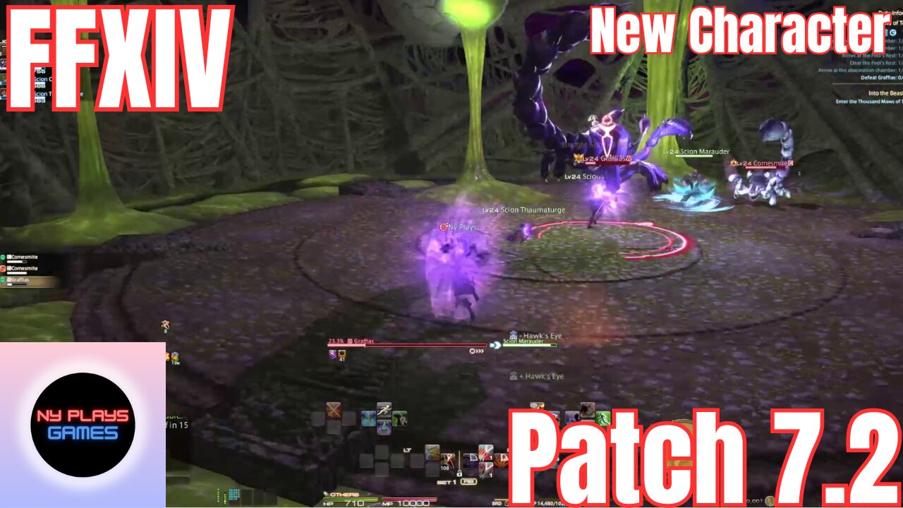 FFXIV - Realm Reborn - Thousand Maws of Toto-Rak - Duty Support - Patch 7.2