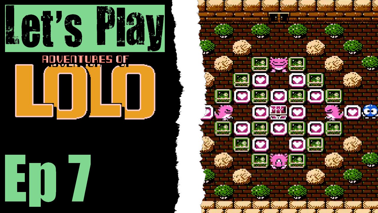 Let's Play Adventures Of Lolo - 07 Rocky