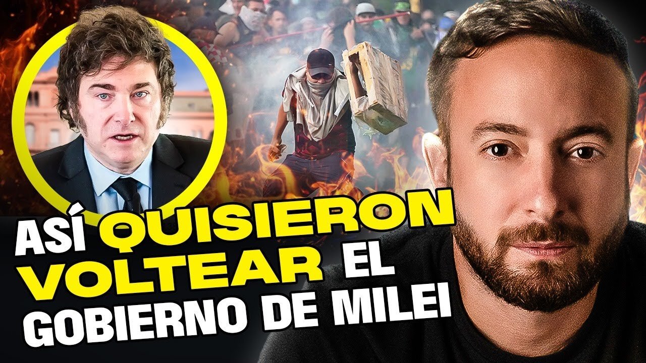 💥 URGENTE ESTE FUE EL PLAN PARA DERROCAR A MILEI AGUSTÍN LAJE