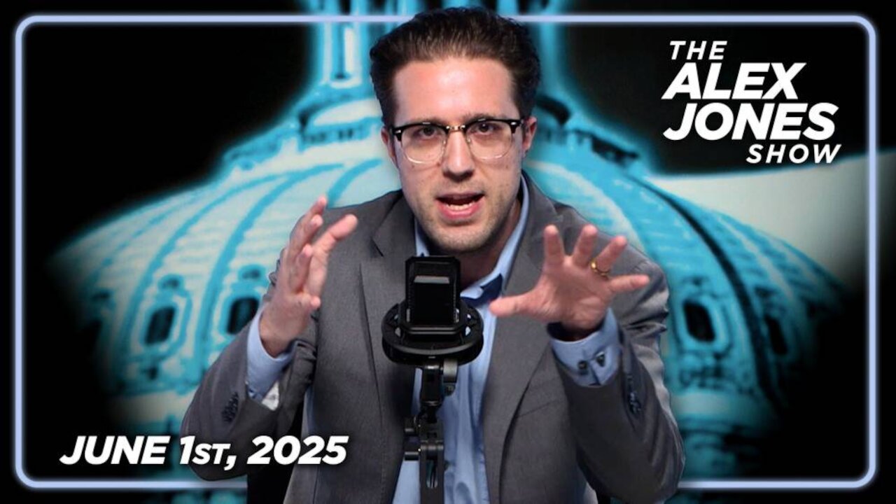 THE ALEX JONES SHOW - 6/1/2025: Trump Admin Admits NATO Started Ukraine War & US Currently At War With Russia! PLUS, Globalist Frontman Bono Publicly Destroyed By Joe Rogan & Elon Musk For Telling Massive Lies!