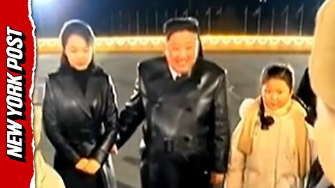 Kim Jong Un appears with teenage daughter at New Year event, fueling succession talk