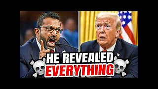 JUST IN: KASH PATEL Shocks The World!