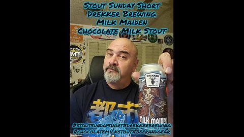 Stout Sunday Short: Dekker Brewing Milk Maiden Chocolate Milk Stout