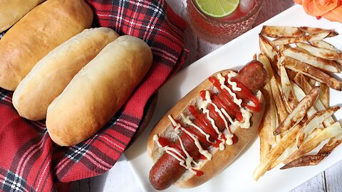 How to Make Homemade Hot Dog Buns?