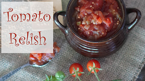 Tomato Relish Canning Recipe