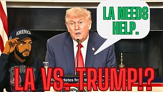 DID TRUMP GO TO FAR WITH LA? DEMS LOSE IT