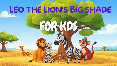 Leo the Lion’s Big Shade – A Sweet Animal Story About Sharing– Exclusive on Rumble