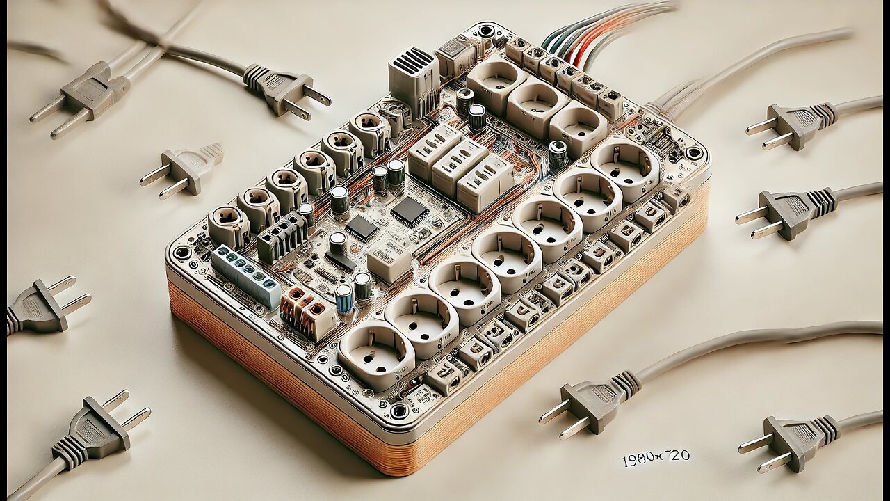DIY Extension Board with Surge Protection – Make It at Home