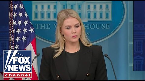 Karoline Leavitt takes questions on DOJ handling of Epstein case