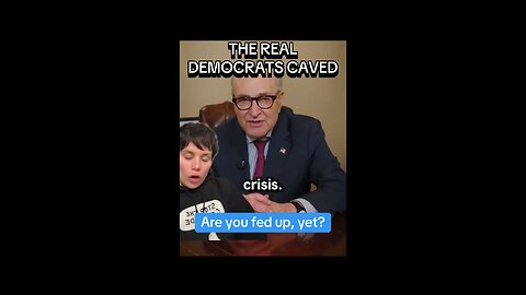 Why Democrats CAVED to Republicans and Voted to End the Shutdown