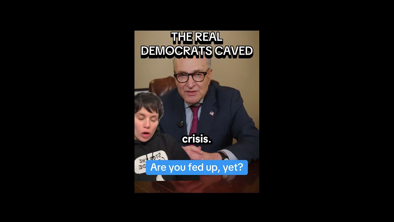 Why Democrats CAVED to Republicans and Voted to End the Shutdown