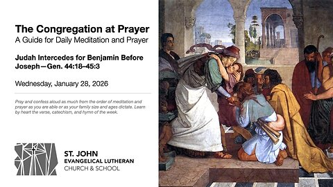 Judah Intercedes for Benjamin Before Joseph—Gen. 44:18–45:3