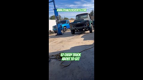 1957 Chevy Truck w/ 454 BBC & Manual transmission