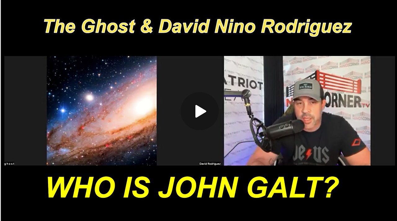 NINO W/ The Ghost The Charlie Kirk Assassination and Psyop WHO IS JOHN GALT?
