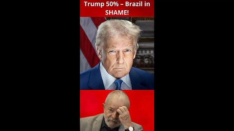 Trump Hits 50% Approval – Brazil Embarrassed