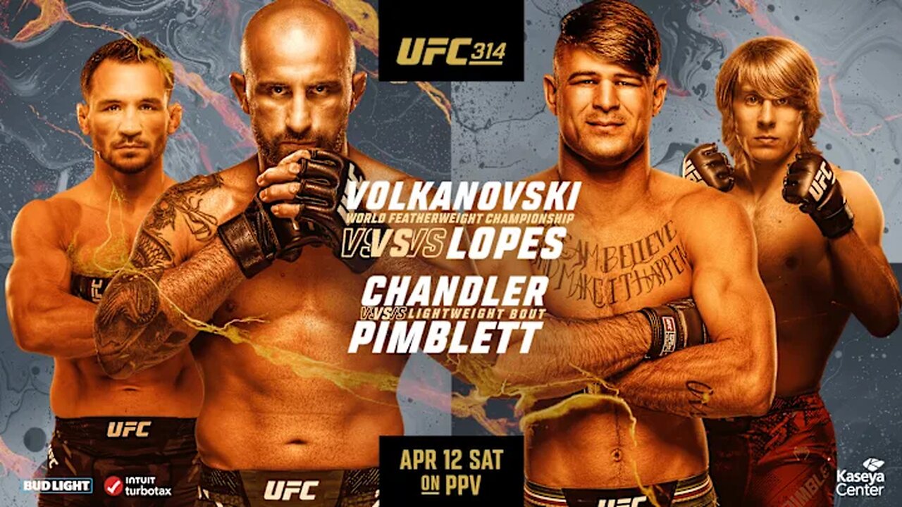 Stream UFC 314 Alexander Volkanovski vs Diego Lopes