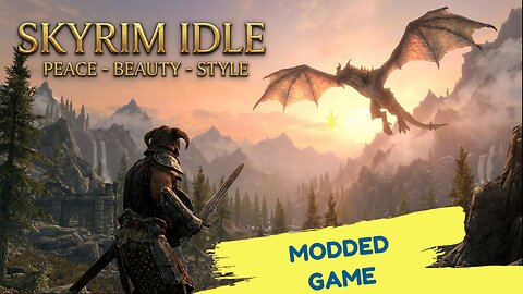 Unique Skyrim Idle. Live Stream Now | Jeremy Soule Ambience | Skyrim Modder 2026.
