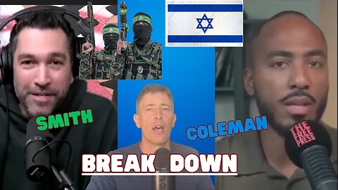 Dave Smith SO WRONG Arguing Coleman Hughes on Israel : Israel + Gaza
