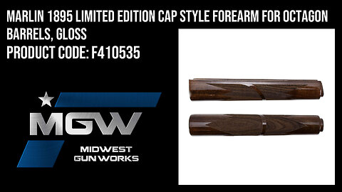 Marlin 1895 Limited Edition Cap Style Forearm for Octagon Barrels, Gloss - F410535