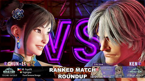 Kuya Kalbo SF6 Ranked Roundup. Chun Li Master Rank [Hori Fight Stick]