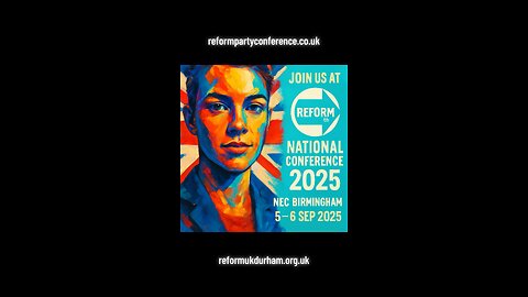Reform UK National Conference 2025 NEC Birmingham 5 - 6 Sep 2025