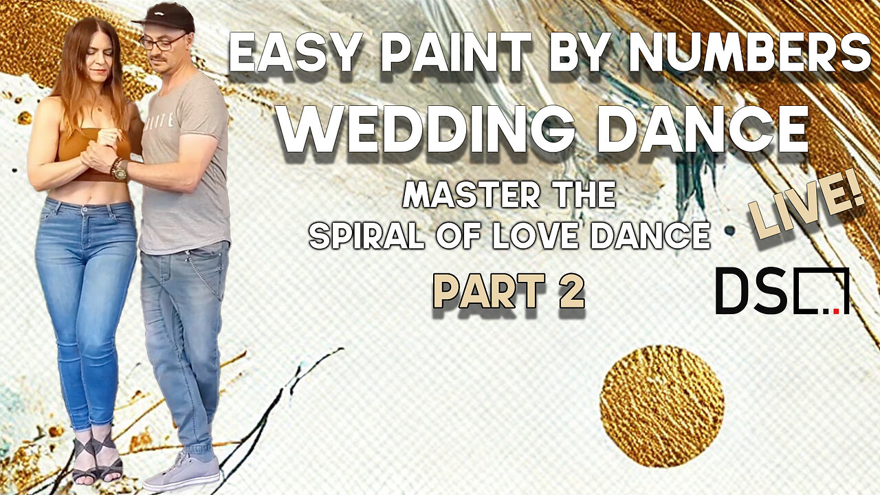 Easy Spiral of Love Dance Steps – Wedding Dance Tutorial Part 2 for Couples #firstdance