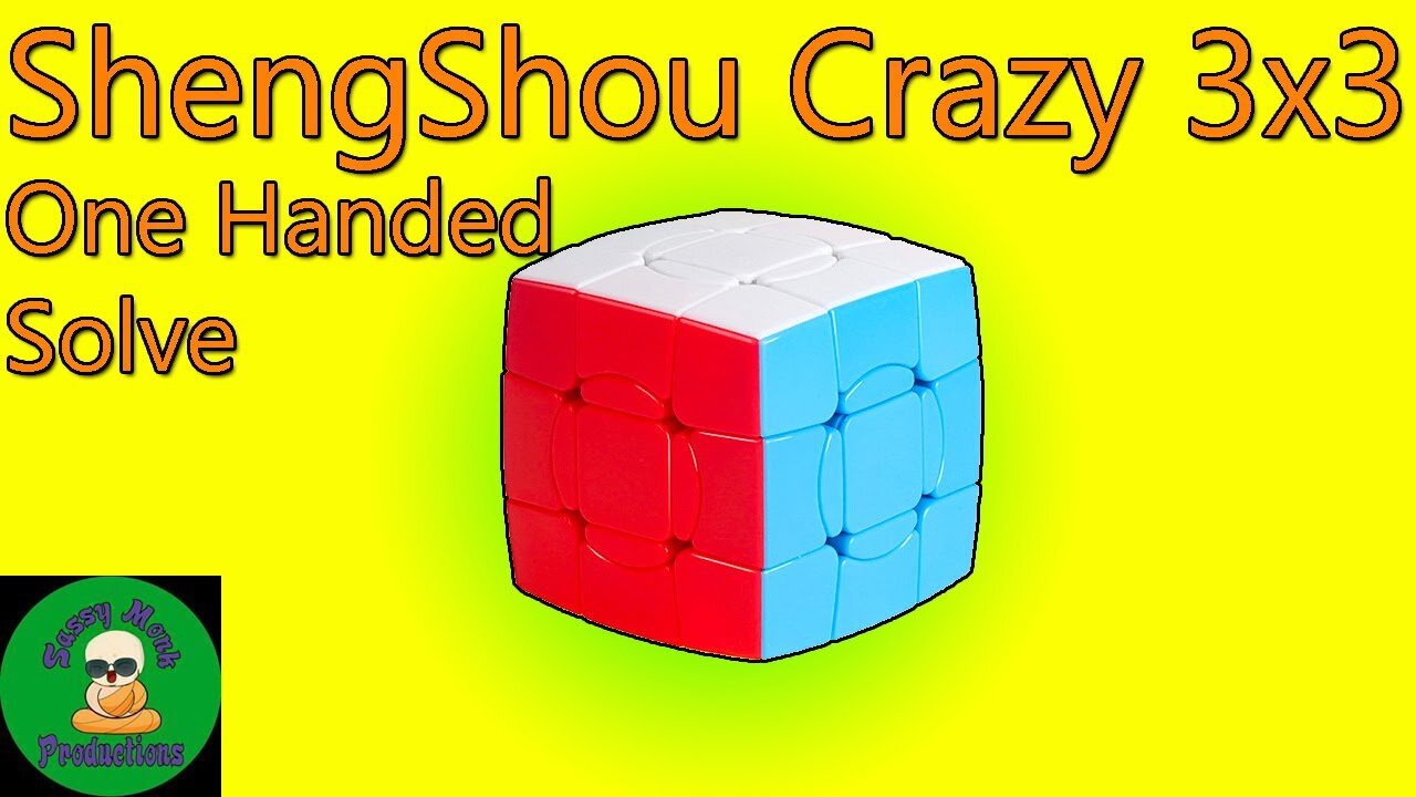ShengShou Crazy 3x3 One Handed Solve